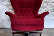 Mid Century Modern GPlan 6250 Swivel &amp; Rock Wingchair