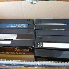 Vhs cleaning cassette.