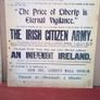 Irish Citizen Army 1913 Recruitment Notice Irish Volunteers 1913 Public Notice Posters Image 2