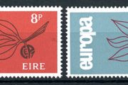Ireland 1965 Scott # 204-205 EUROPA - Mint Never Hinged - Catalogue Value 20.00 Euro - Complete Set - Free Postage