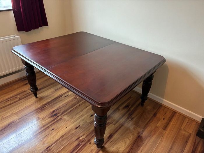 Mahogany dining table