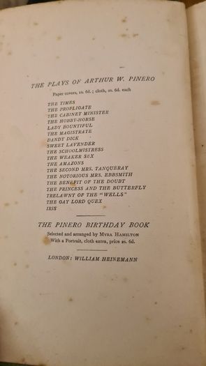 Vintage Hardcover. Undine. By W. L. Courtney. A Dream Play In 3 Acts. 1902