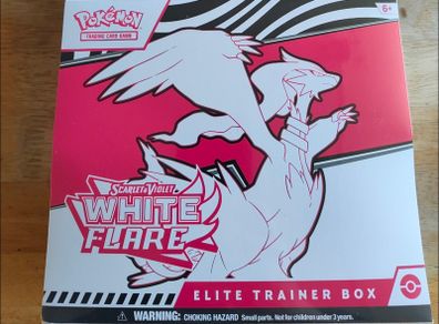 Pokemon Tcg Scarlet and Violet White Flare Elite Trainer Box