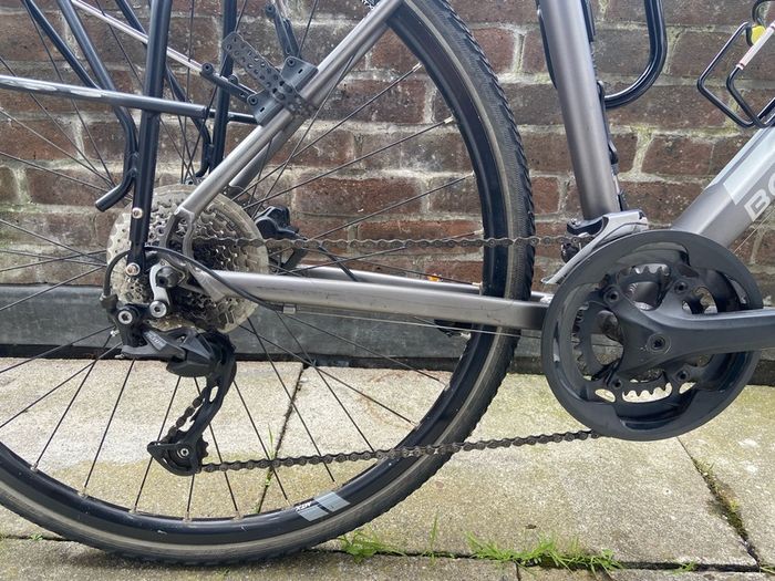Boardman MTX 8.6 Mens Hybrid Bike-M with many accessories
