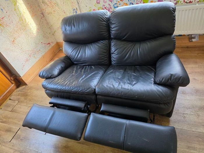 Leather sofas
