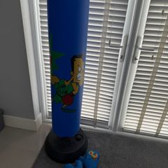 Boxing Club 150cm Freestanding Punching Bag with Boxing Gloves