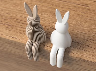 Easter Japandi Bunny (gift container)