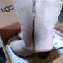 UGG Beige Suede Lynda boots New Image 4