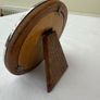 Vintage early 20th century sliver plated round photo frame  -  good condition Image 3