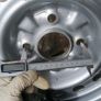15" 4 stud steel rim mitsubishi lancer maybe honda nissan etc 15x6jj(only 1) Image 10