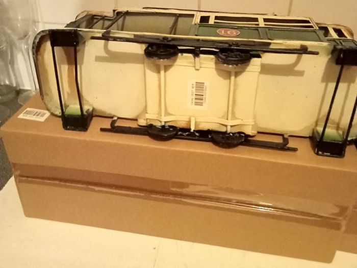 San Francisco Trams Tin Plate Model (RED or Green) Metal Display