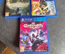 PS4 Games (Lego Star Wars- Guardians of Galaxy- Hogwarts Legacy)