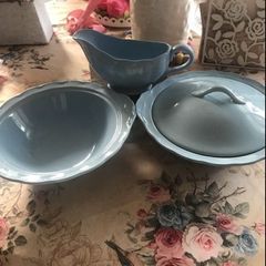 Vintage Matching 3 piece Grindley "Lupin Petal "