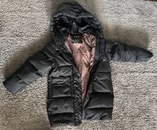 Zara winter puffa girls coat