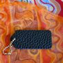 Coach Black Leather Bag Tag / Authentic / BRAND NEW Image 3