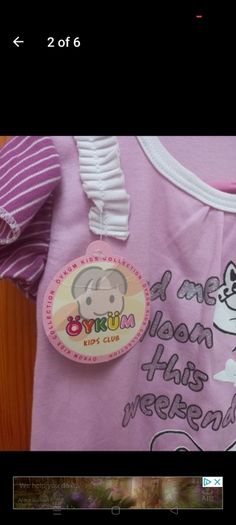Girls Oykum pink summer T. Shirt New with tags