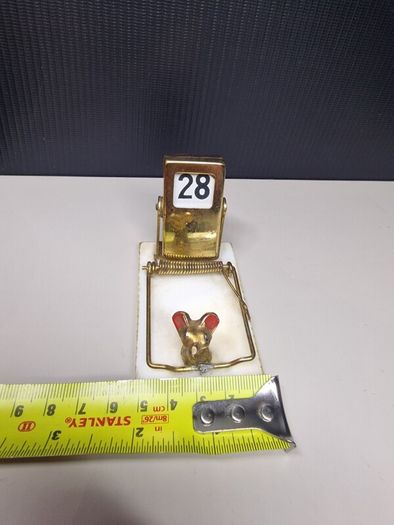 Vintage Desk Calendar  Mouse & Mousetrap Design