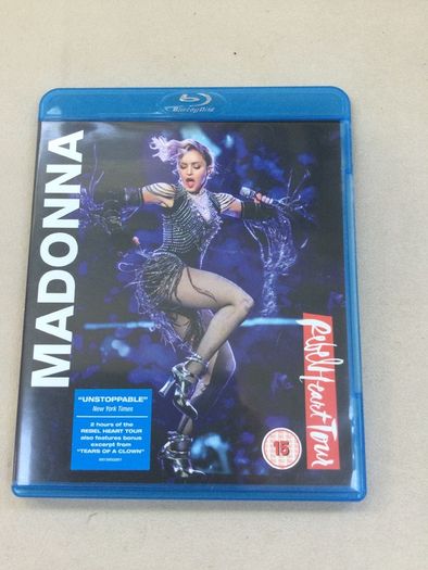 Madonna rebel heart tour blu ray hits pop