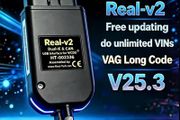 2026 VCDS CAN Unlimited VINs V25.3 VAG Coding COM HEX Real V2 STM32F429 For VW AUDI Skoda Seat Diagnostic Tools Free update