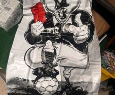 Guinness red Card referee inflatable