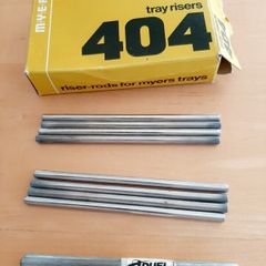 Riser-rods for Myers letter trays
