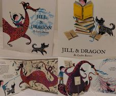 Jill & Dragon by Lesley Barnes HARDBACK STORY BOOK