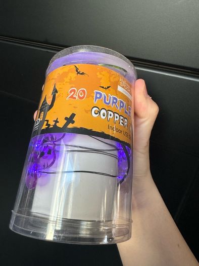 Purple skull Lights