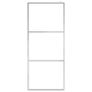 Walk-in Shower Wall with Half Frosted ESG Glass 115x195 cm Image 3