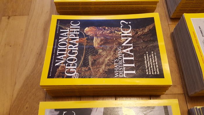 National Geographic magazines x 400 from early 20th century to 2009