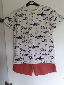 Fatface Shorts & Tshirt 8-9yrs