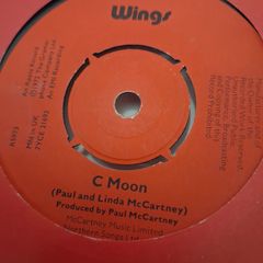 Wings - C Moon - 1972 -  7" vinyl - Beatles/ Paul McCartney