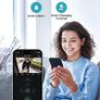 Security Camera Outdoor, CCTV Camera with Auto Tracking, Sound-Light Alarm, WiFi Home Security Camera Support Pan-Tilt 360 View, 2-Way Audio, Color Night Vision, Waterproof Image 2