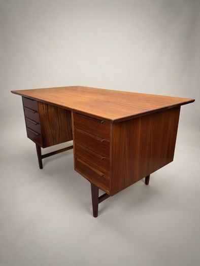 Mid - Century 1960s Danish Teak Desk