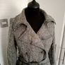 Winter Grey coat wool effect size 12 as Sarah Pacini style Image 5
