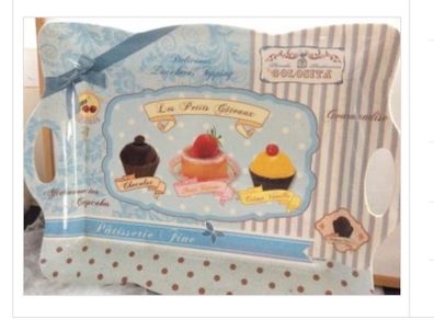 Cupcake Tea Tray With Handles