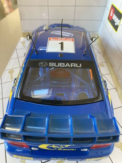 Subaru Impreza Rally Solberg Mills Scale 1/18 Burago