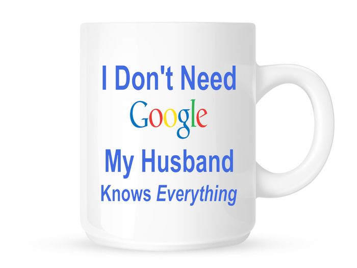 i don't need google mug