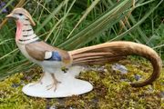 Rare Vintage Royal Dux Porcelain Pheasant Figurine