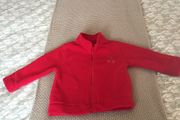 Cute Red Fleece with Cherry Mottiff 18 -24 months