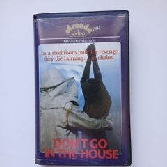 Don't Go In The House Vhs Film (rare)