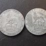 Great Britain. George V. 2 Silver Shilling (1924+1926) Image 2