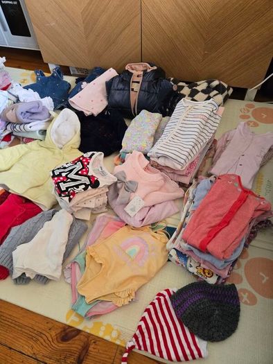 Baby girl clothes bundle 9 to 12 months