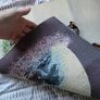 Tapestry panel with German Shepherd NEW, perfect for pillow Image 3