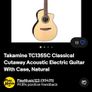 Takamine TC135SC Nylon String Electro Acoustic Guitar Image 3