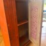 Antique French Scratch Built Miniature Wardrobe Image 5