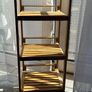 Bathroom storage shelf bamboo Image 3