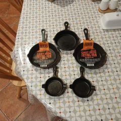 Cast iron pans