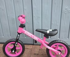 10 Inch Unicorn Balance Bike