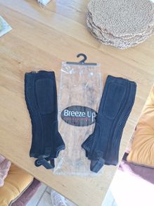 Breeze Up Suede Chaps Horseriding