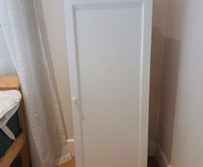 White cabinet